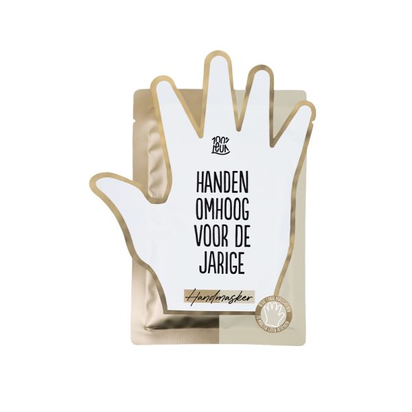 Handmasker - Handen omhoog voor de jarige