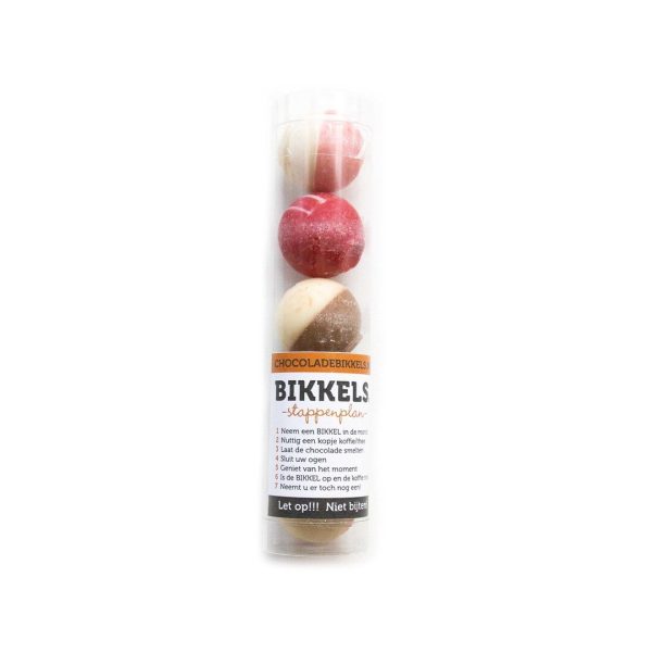 Chocoladebikkels - koker 5 stuks