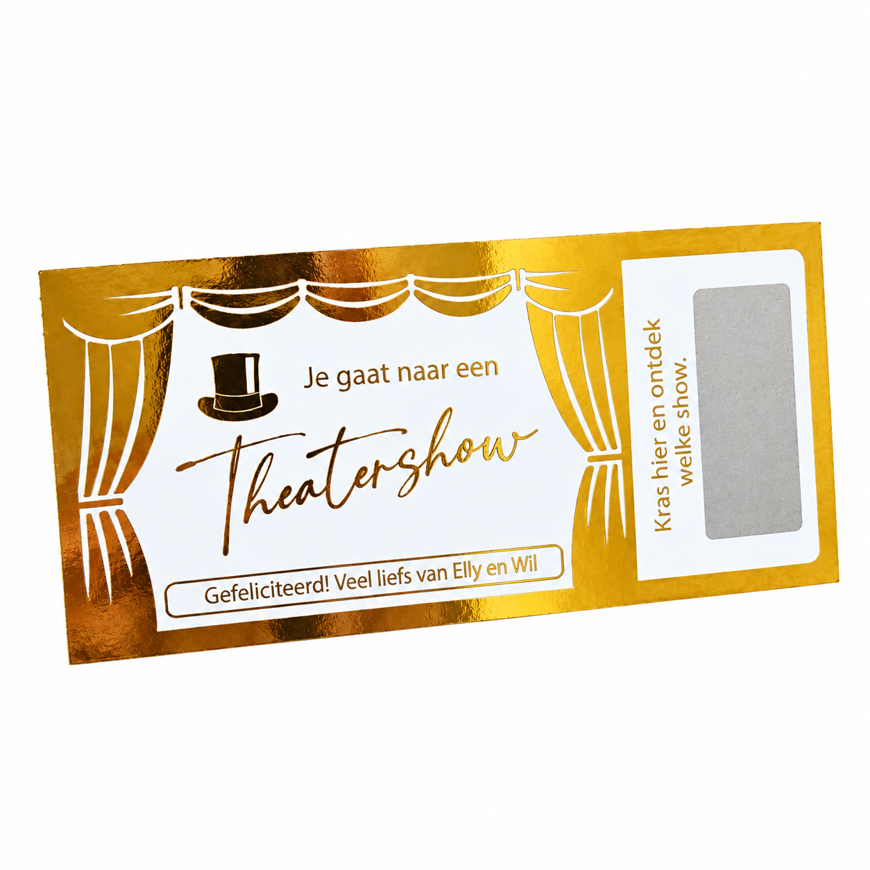 Foil ticket theater